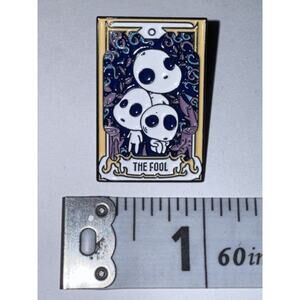 The Fool Tarot Card Pin Brooch
